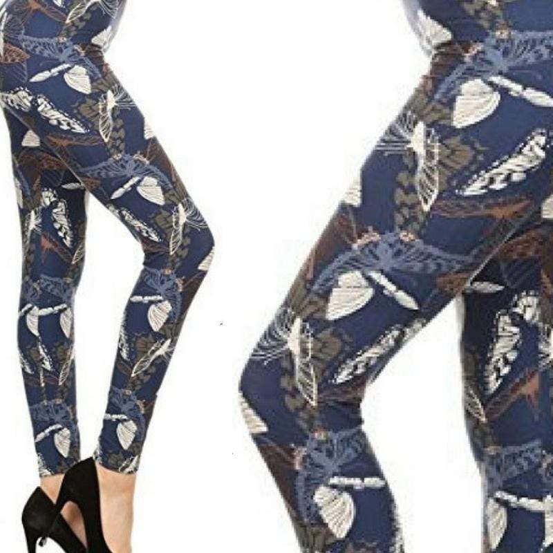 Wicked Soft Butterfly Basics OS Leggings