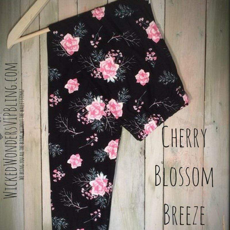 Wicked Soft Cherry Blossom Breeze OS Leggings