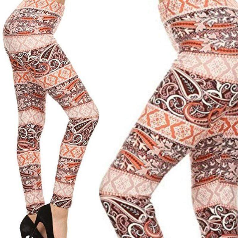 Wicked Soft Coral Reef OS Leggings