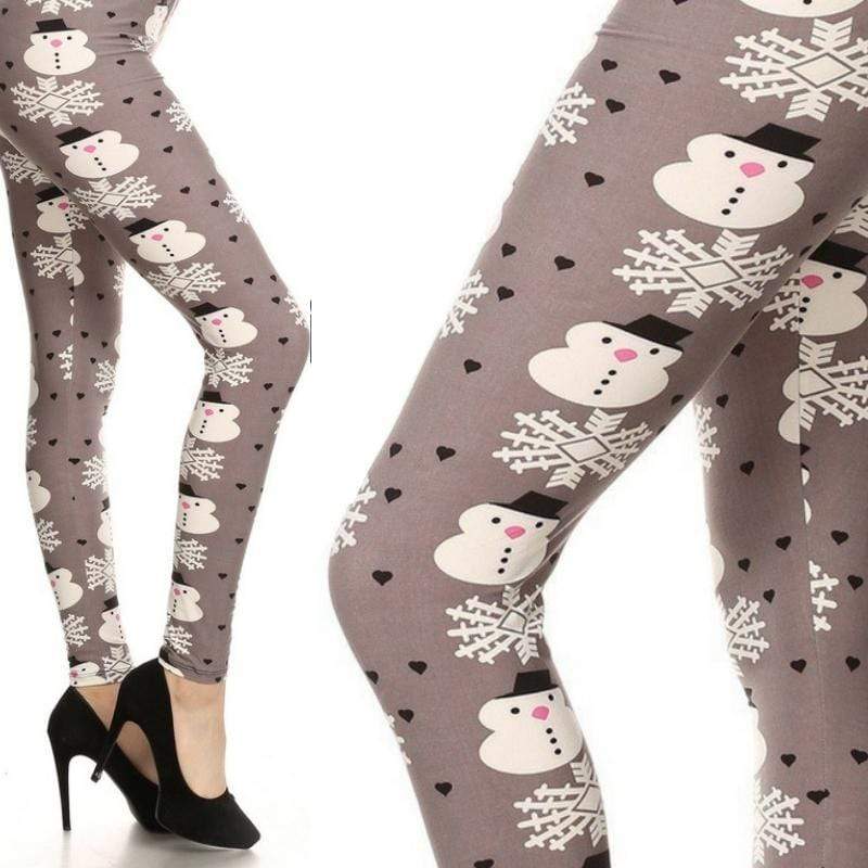 Wicked Soft Frosty the Snowman OS Leggings