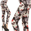 Wicked Soft Leaves of Mind and Skull OS Leggings