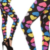 Wicked Soft Neon Love OS Leggings