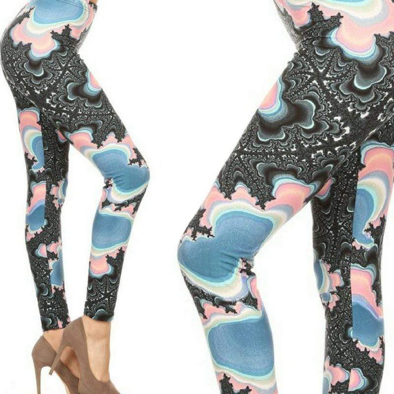 Wicked Soft Painting the Town Blue OS Leggings