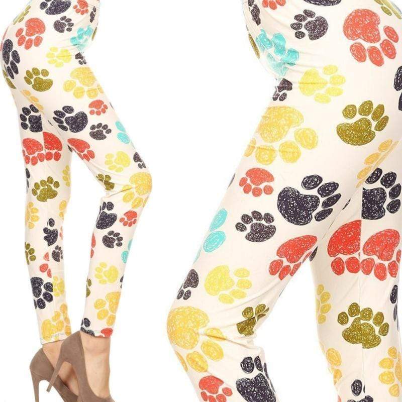 Wicked Soft Paws in the Park OS Leggings