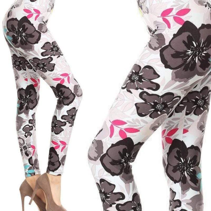 Wicked Soft Sing a Song of Flowers OS Leggings