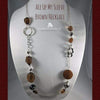 Ace Up My Sleeve Brown Necklace