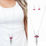 All the Pretty Colors Pink Necklace