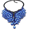 Calling All Angels Blue Statement Necklace