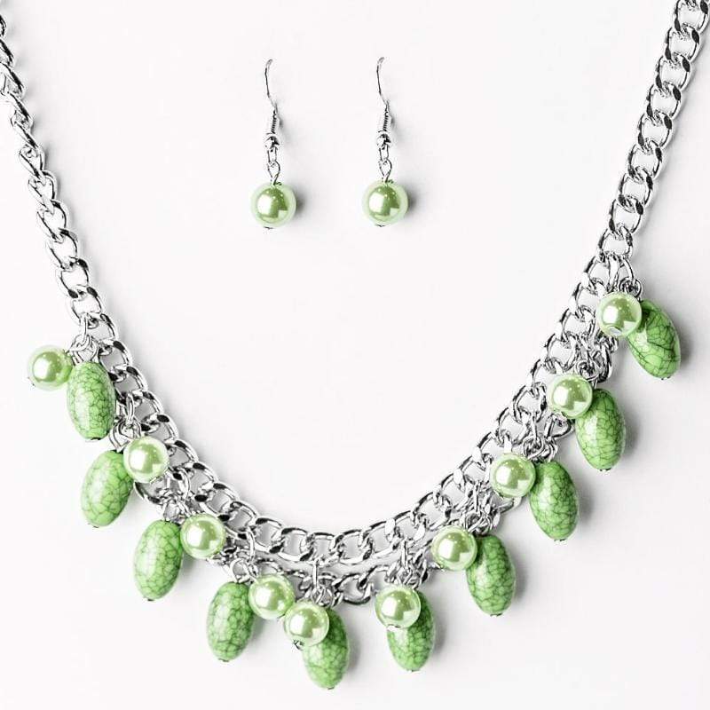 Cant BEAD Tamed Green Necklace