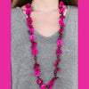Caribbean Carnival Pink Necklace