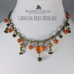 Carnival Brass Necklace