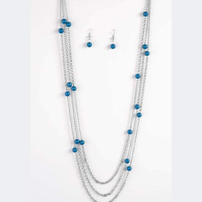 Carry On Blue Necklace