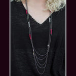Chain of Fools Pink Necklace