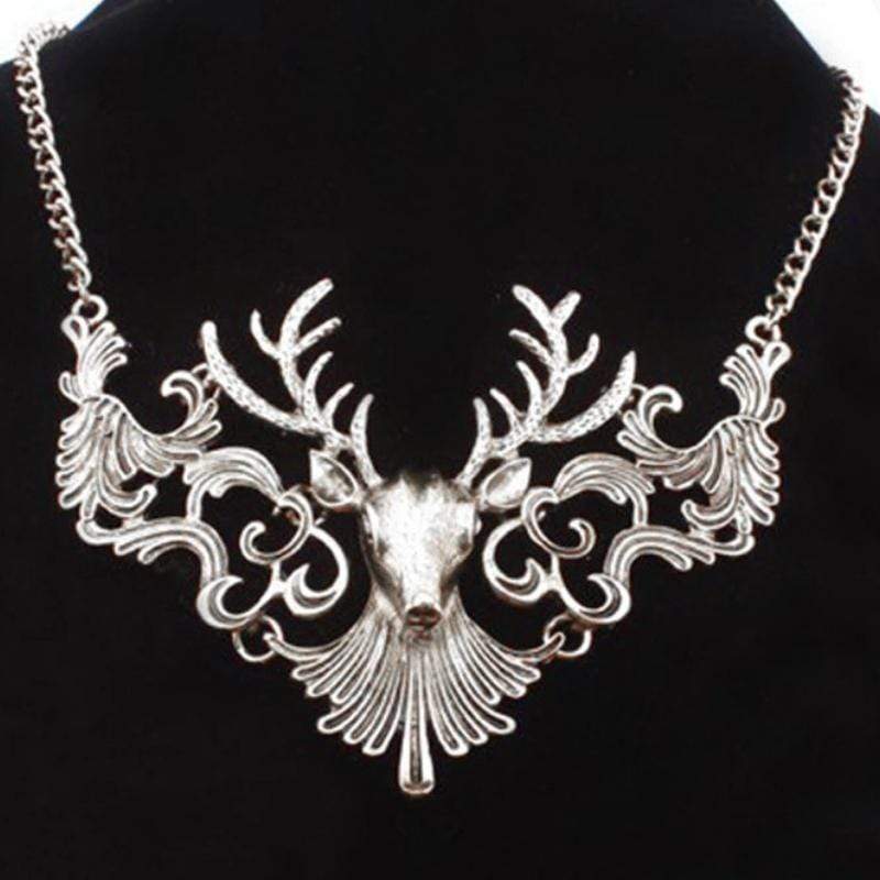 Christmas BLITZen Silver Necklace