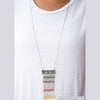 Color Outside the Lines Multi-Colored Necklace