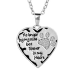 Companion By My Side Silver & White Rhinestone Necklace