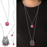 Crescent City Pink Necklace