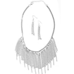 Dive In Silver Statement Necklace