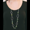 Dream Vacation Green Necklace