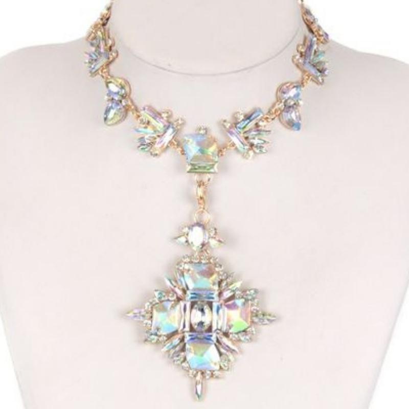 Drop to Your Knees Multi Choker Statement Necklace