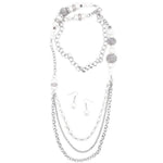 Enmeshed in Elegance White Necklace