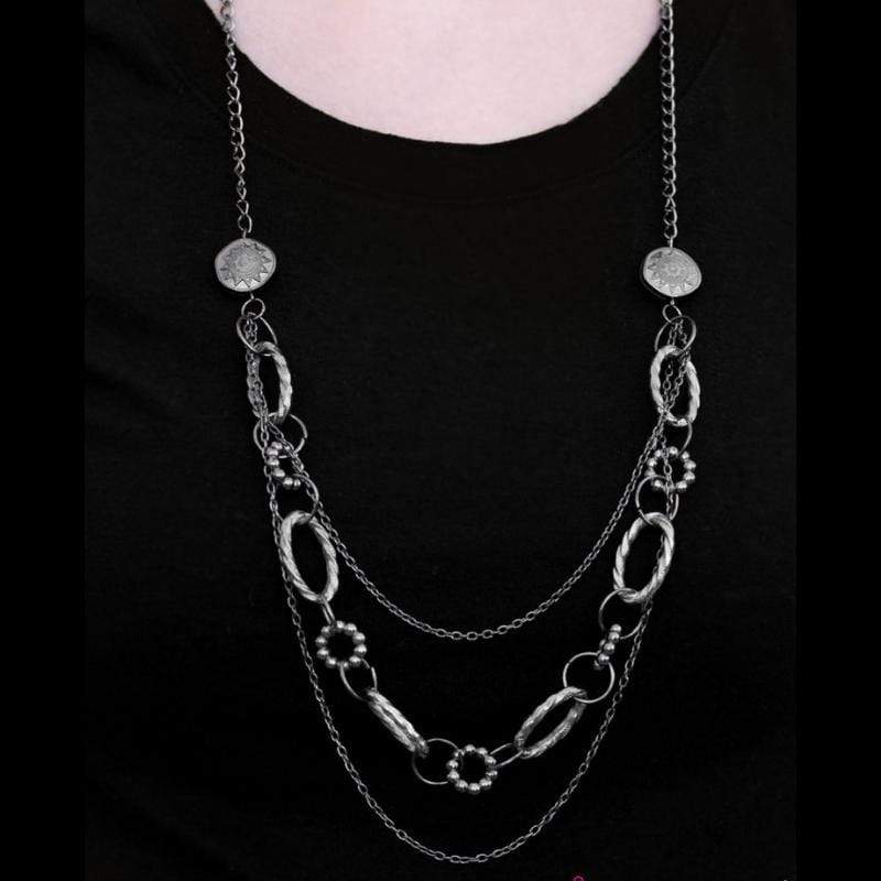 Everything Under the Sun Black Necklace