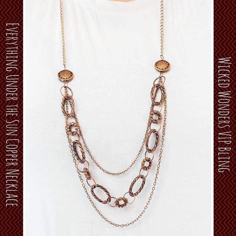 Everything Under the Sun Copper Necklace