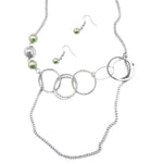 Expressionist Green Necklace