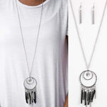 Fearless Dreamer Black Necklace
