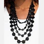 Fiji Flair Black Necklace