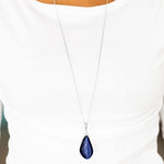 Friends In GLOW Places Blue Moonstone Necklace