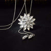 God Given Snowflake Sweater Necklace