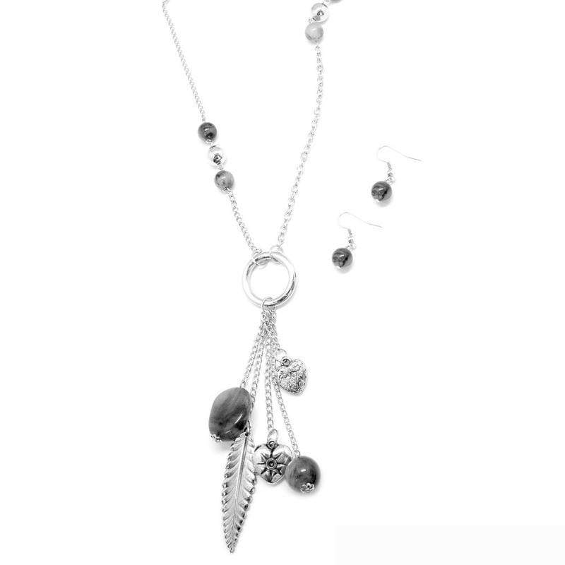 Hanging By a Moment Silver Necklace