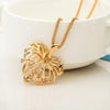 Hole Hearted Gold or Silver Necklace