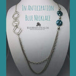 In Anticipation Blue Necklace