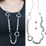 In It To Win It Silver Necklace