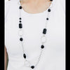 In Neutral Black Necklace