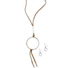Jumping Through Hoops Brown Urban Necklace
