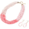 Just BEAD-ing Beautiful Pink Seed Bead Necklace