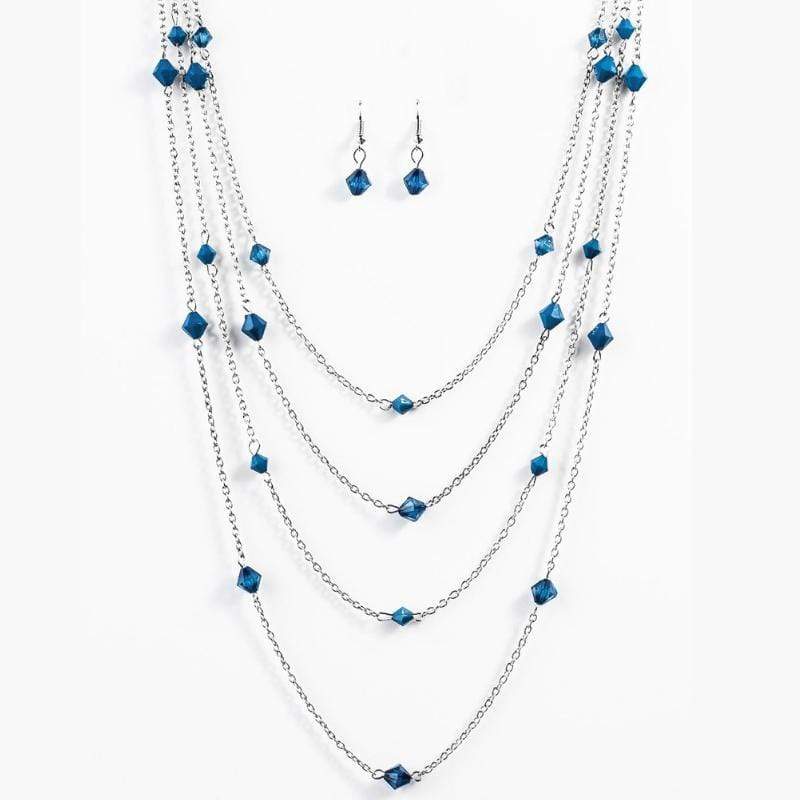 Just Enough Blue Necklace