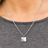 Just the Way You Are Silver Necklace
