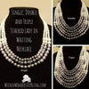 Lady In Waiting Multi Pearl Necklace