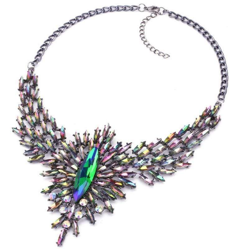 Light My Fire Multi-Color WOW Statement Necklace