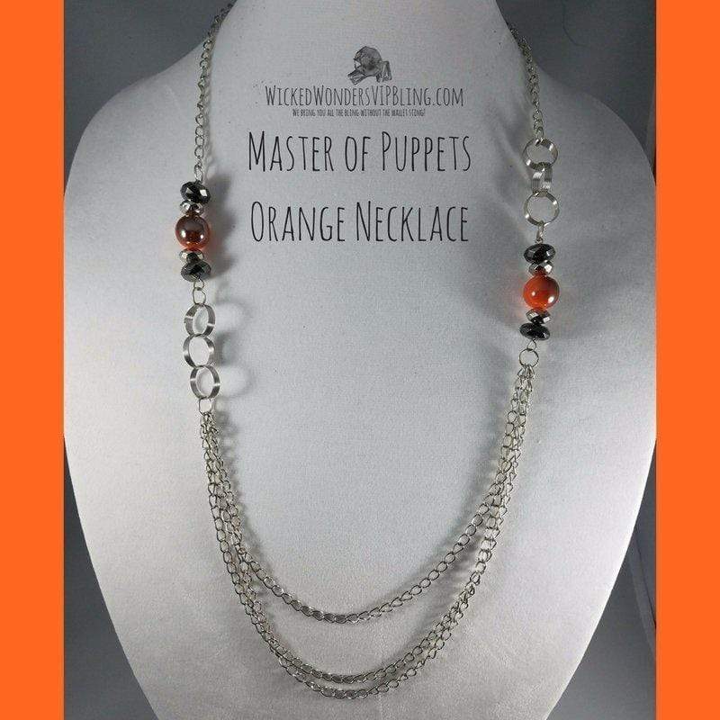 Master of Puppets Orange, Necklace