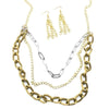 Mix Master Multi Gold Necklace