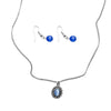 Modest of Them All Dainty Blue Necklace