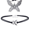 Never Hide Your Wings Black Choker Necklace