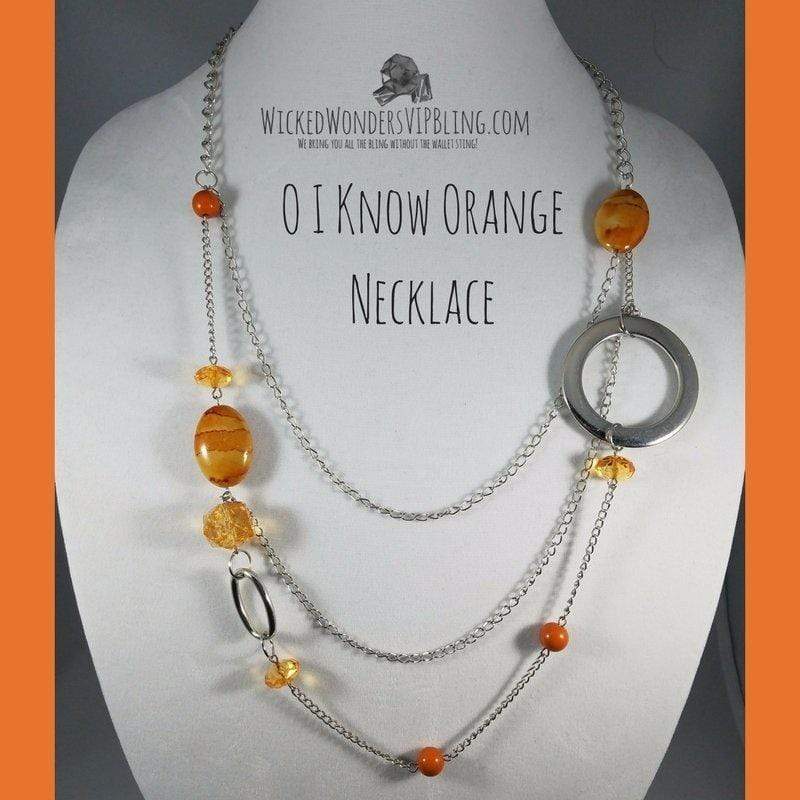 O I Know Orange, Necklace