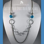 Out of Your Orbit Blue Necklace