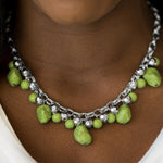 Paleo Princess Green Necklace